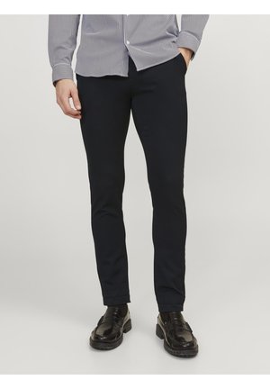 Stoffhose - black