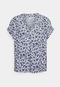 Não selecionado, navy white