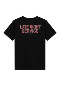Les Deux LATE NIGHT SERVICE - Marškinėliai su spaudiniu - black