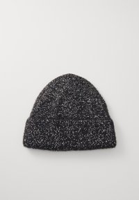DANNI BEANIE - Kootud müts - black