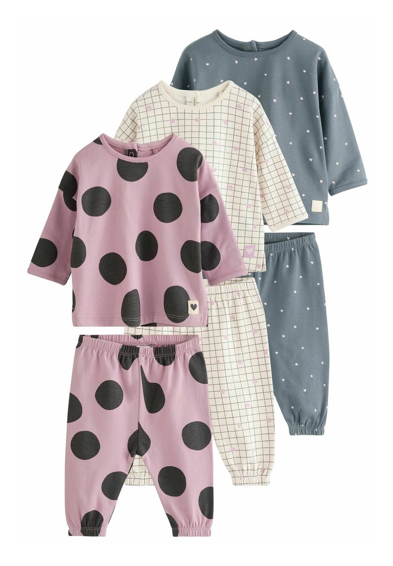 Next 6 PIECE SET - REGULAR FIT - Leggings - Hosen - pink black