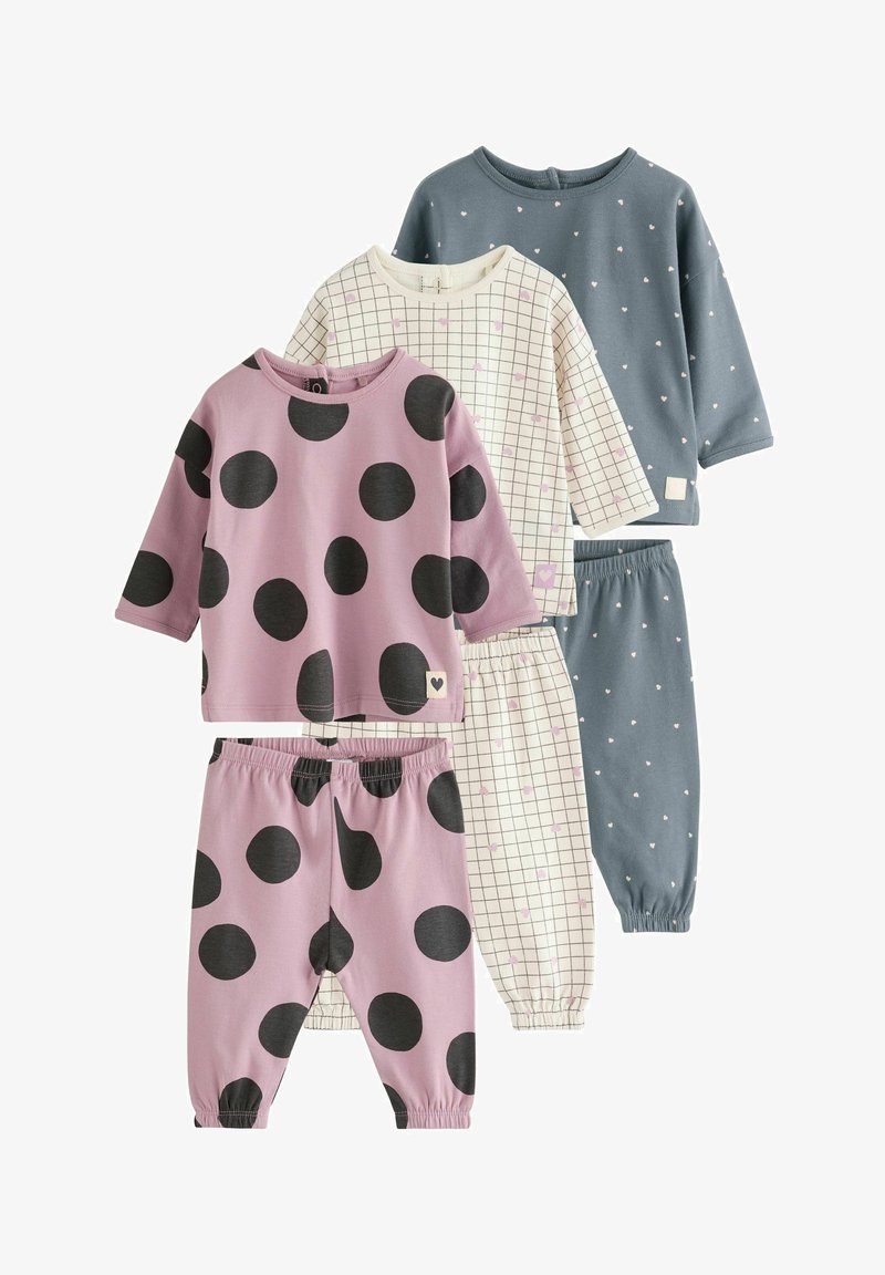 Next 6 PIECE SET - REGULAR FIT - Tajice-hlače - pink black