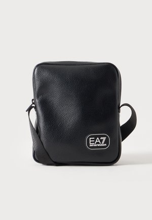 EA7 Emporio Armani TRAIN CROSSBODY UNISEX - Sac bandoulière - black