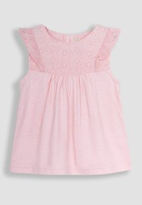 JoJo Maman Bébé PRETTY EMBROIDERED 2-PACK  - REGULAR FIT - Žerzejové šaty - blue & pink