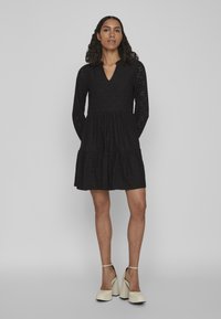 VILA VIKAWA - Nappali ruha - black