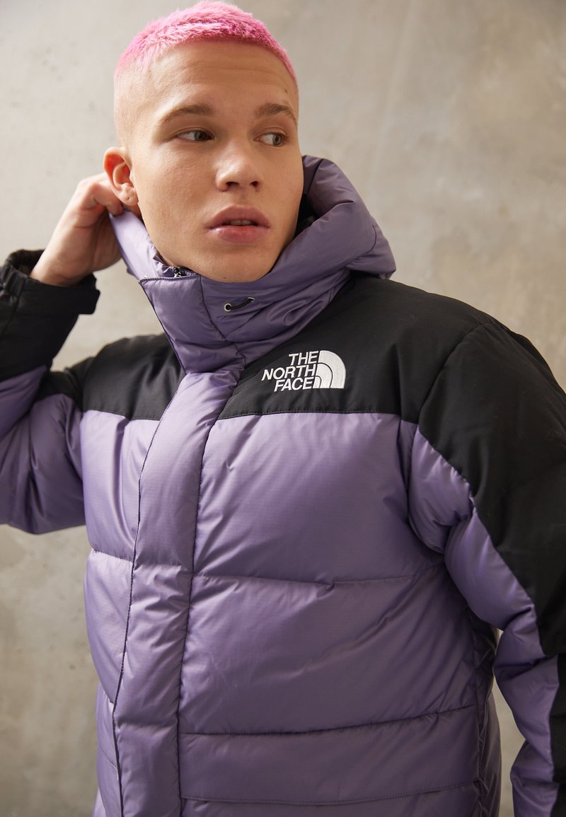 The North Face Down jacket lunar slate/black/lilac Zalando.ie