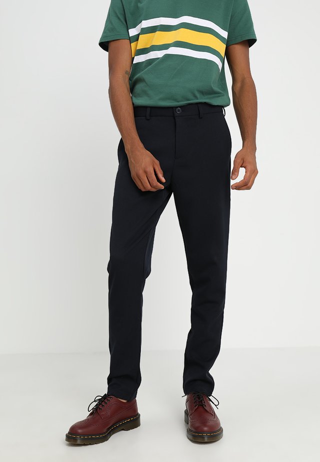 JANZIK - Trousers - navy