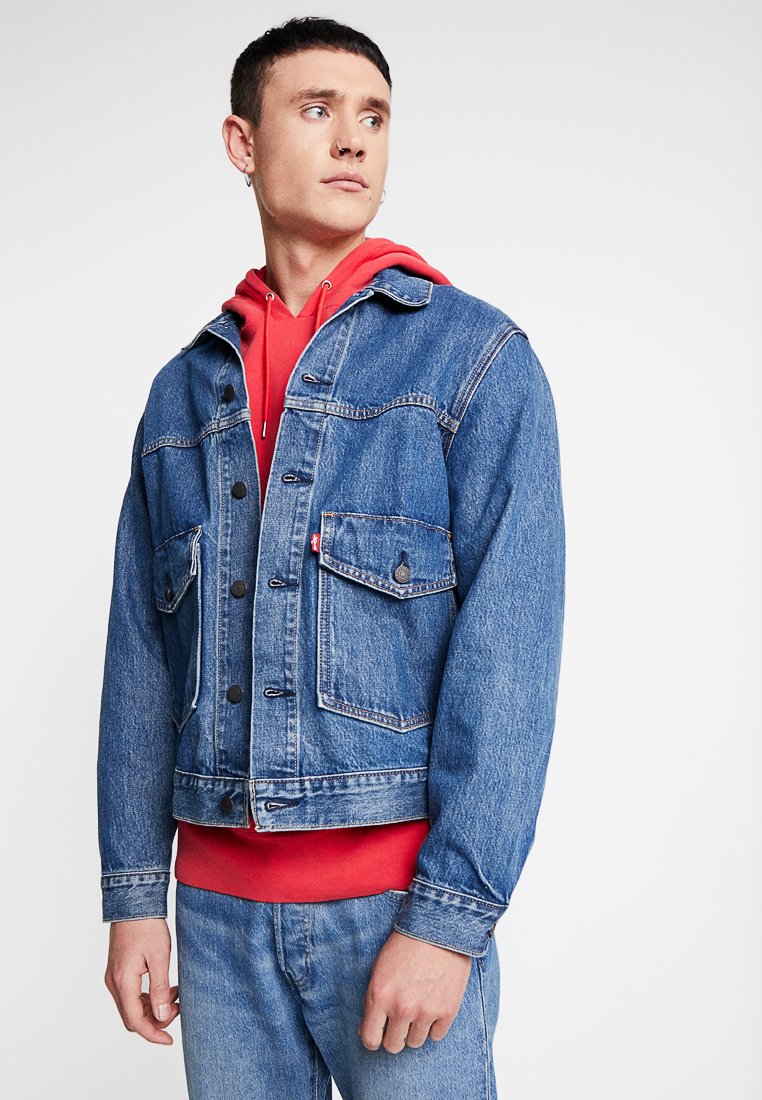 patch pocket trucker jacket