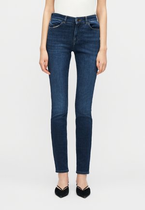 5 POCKETS PANT - Testhezálló fazon - medium blue denim