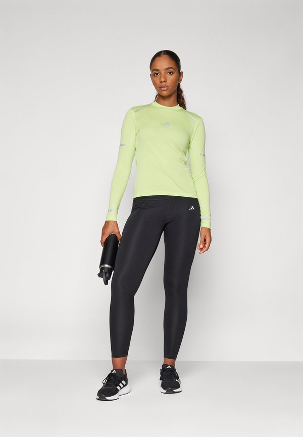 ULTIMATE REFLECTIVE LONG SLEEVE LONG-SLEEVE - Long sleeved top - pulse lime2