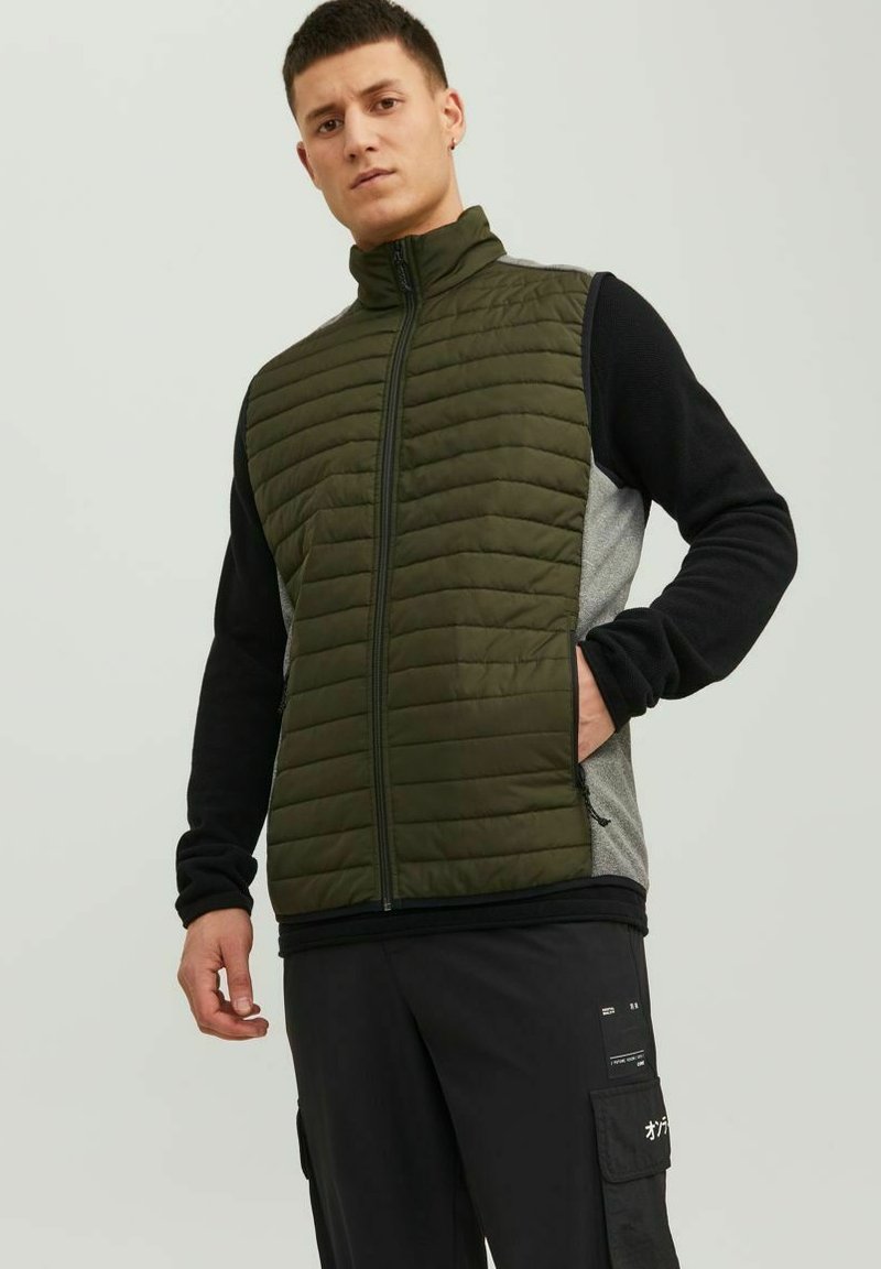 Jack & Jones - JJEMULTI BODYWARMER COLLAR - Weste - rosin, Vergrößern