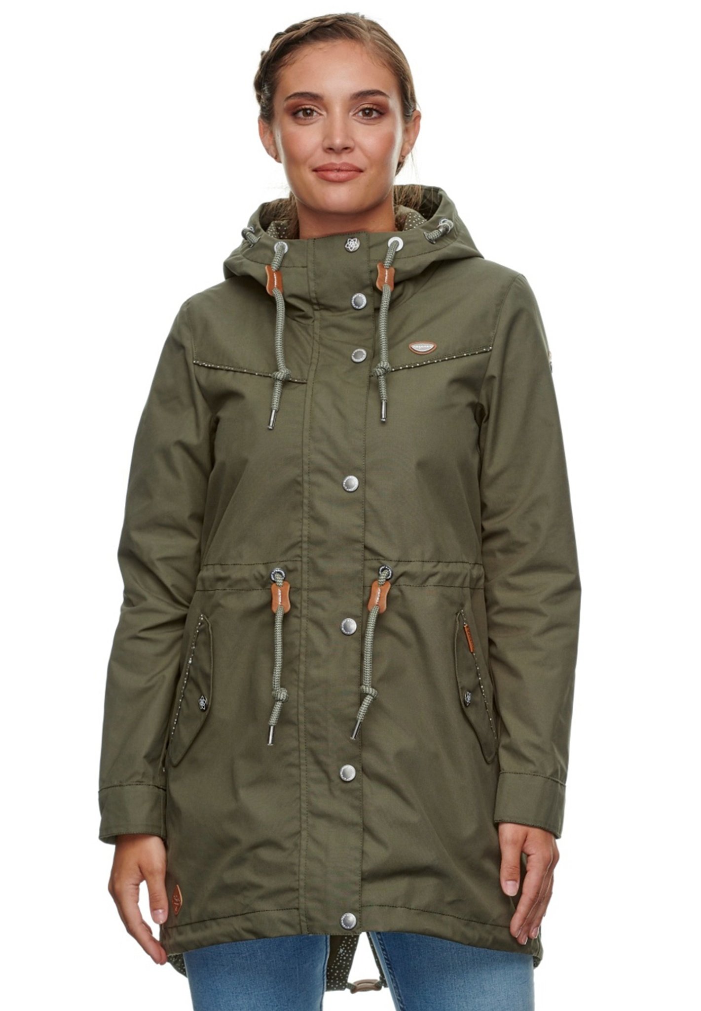 Ragwear Wintermantel - dark olive/oliv - Zalando.de