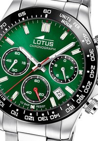 Lotus Montre à aiguilles - silberfarben