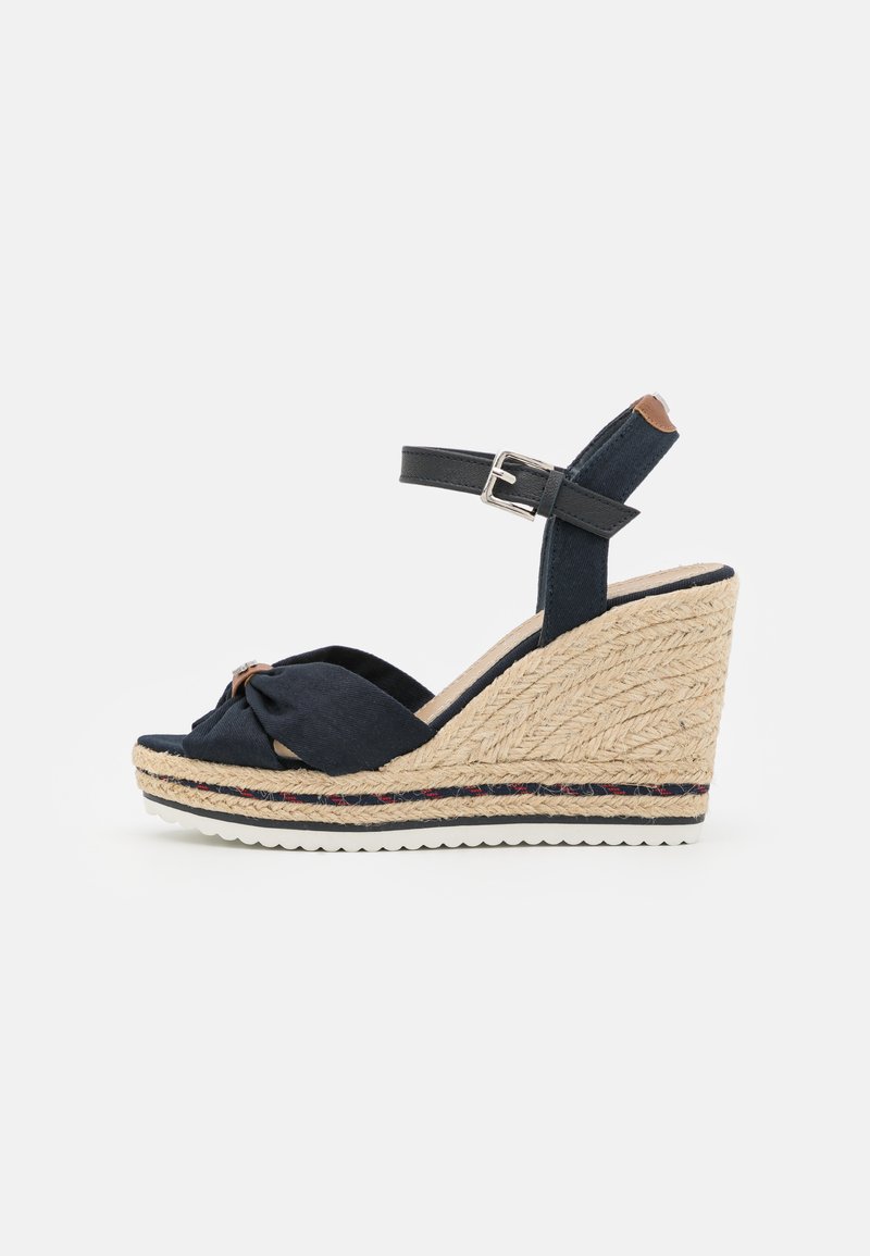 Damen Pumps | TOM TAILOR High Heel Sandalettenavy/dunkelblau - TV72827 Damen Pumps | TOM TAILOR High Heel Sandalettenavy/dunkelblau - TV72827