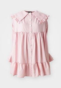 CANARY  MINI DRESS - Košilové šaty - pink
