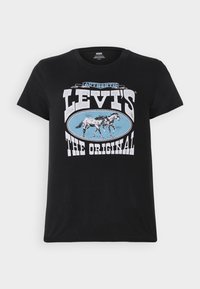 THE PERFECT TEE - Trükipildiga T-särk - black