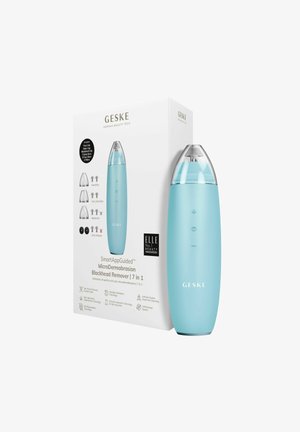 GESKE MICRODERMABRASION BLACKHEAD REMOVER | 7 IN 1 - Hudplejeredskab - turquoise