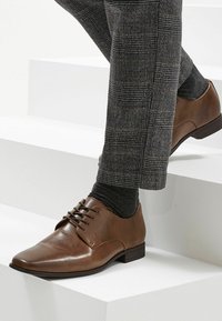 Next - Smart lace-ups - tan Thumbnail Image 1