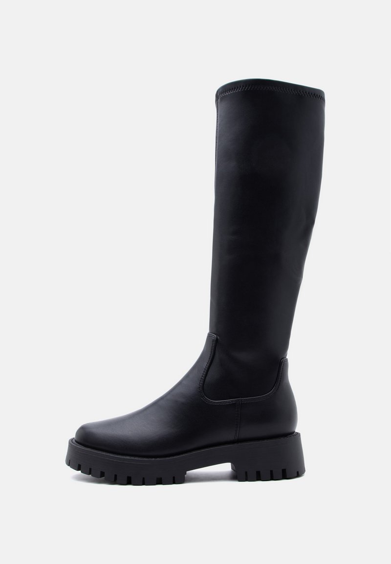 Steve Madden LABELLE - Platform boots - black - Zalando.co.uk
