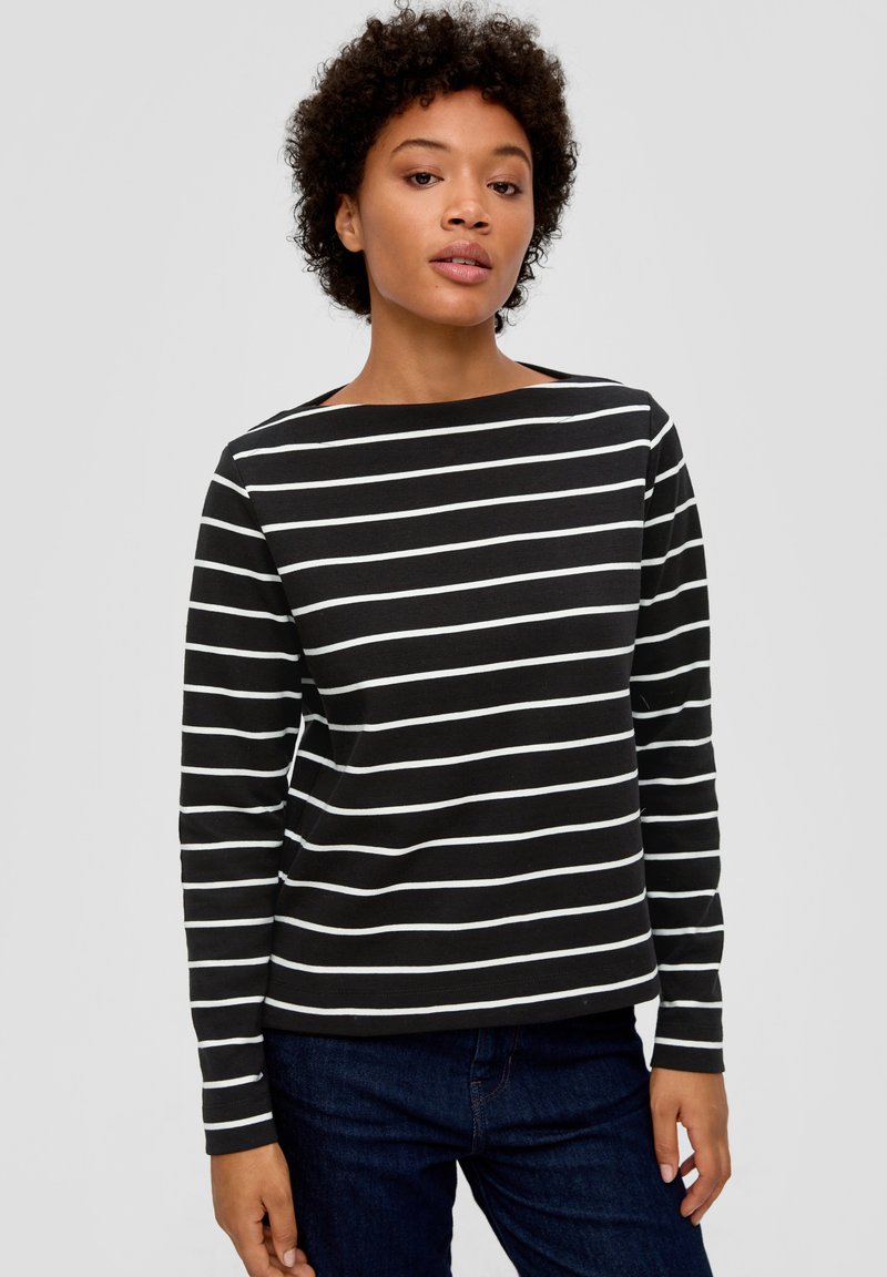 s.Oliver AUS STRETCH - Sweatshirt - schwarz