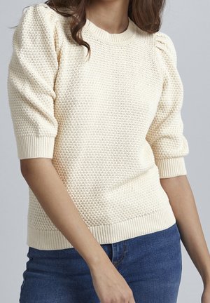 Strickpullover - beige