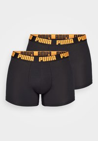 Unselected, black/orange