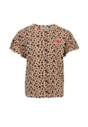 LOOSE FIT WILD HEARTS - T-shirt print - geel