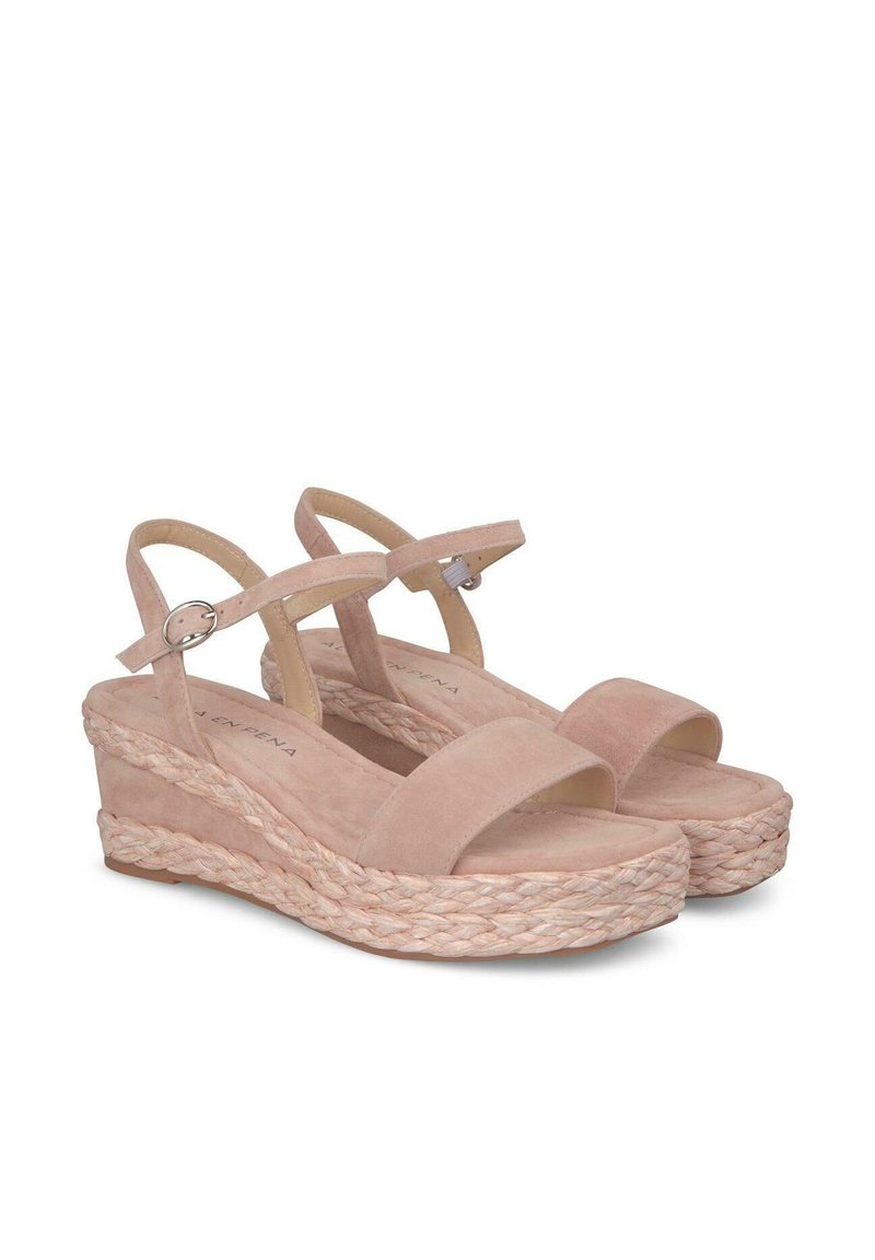Alma en Pena Espadrilles rosa claro/rose clair