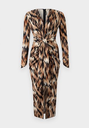 Diane von Furstenberg HADES DRESS - Koktel haljina / svečana haljina - camel