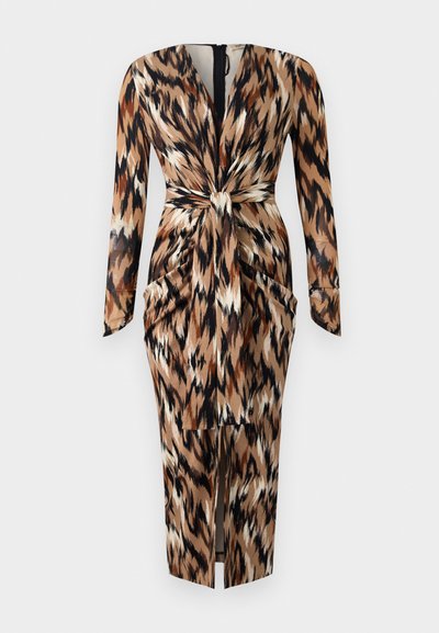 Diane von Furstenberg HADES DRESS - Koktel haljina / svečana haljina - camel