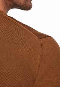 FALKE Basic New Merino V-Neck - Strickpullover - brown (5100)