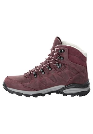 REFUGIO PRIME TEXAPORE MID W - Hiking shoes - dark maroon