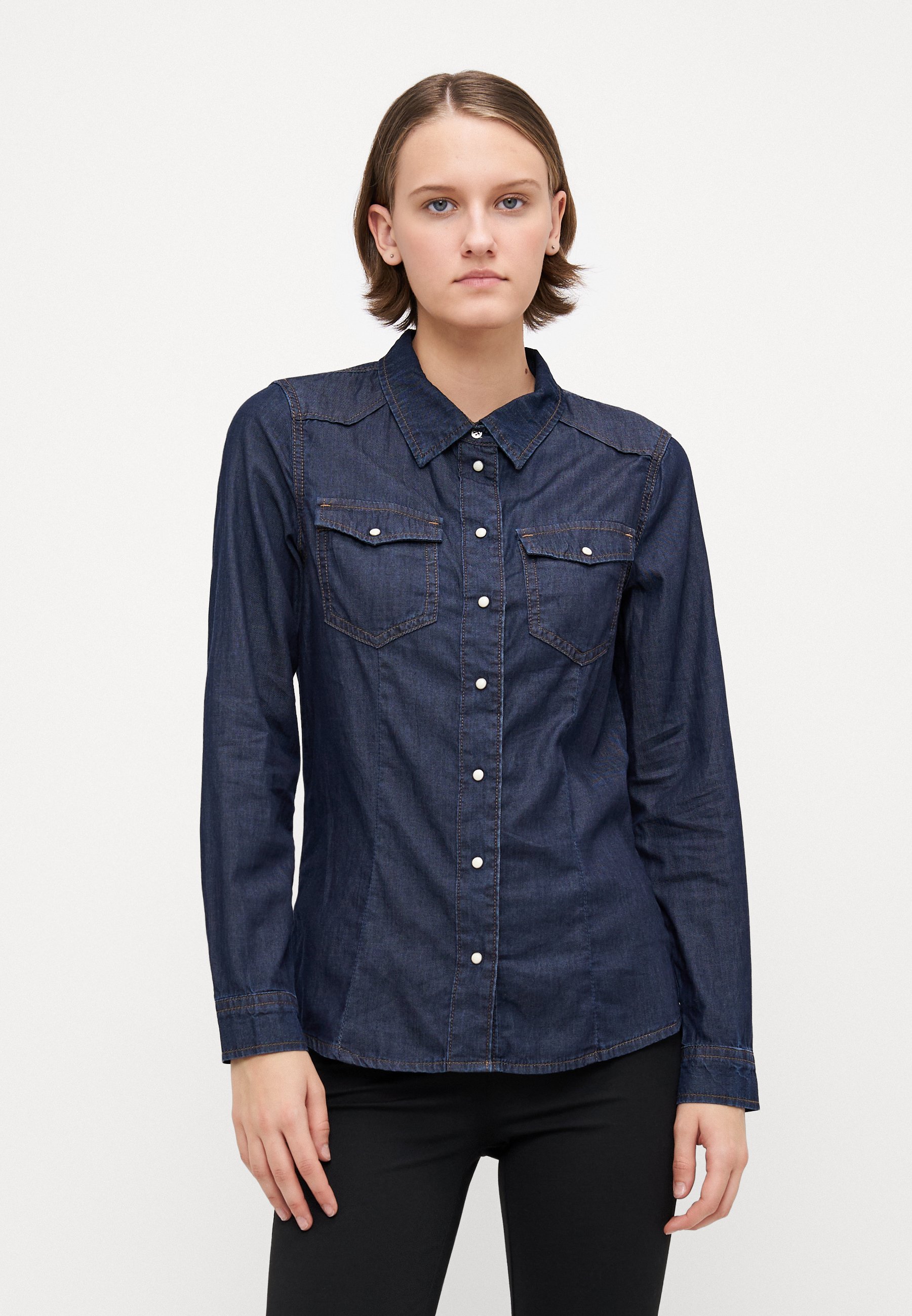 Camicia Di Jeans ONLY Donna - 100% Cotone, Scollo Classico, Stile Casual - Foto 6
