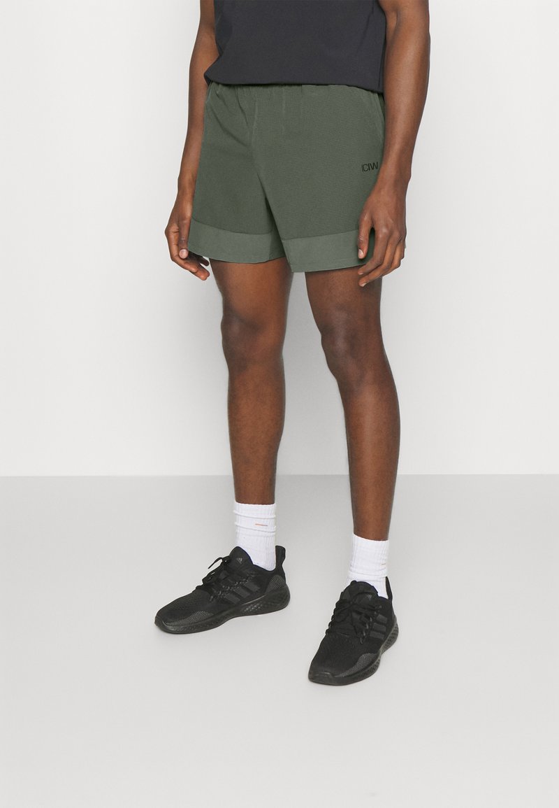 ICANIWILL CHARGE SHORTS MEN Sports shorts sea green/green Zalando.ie