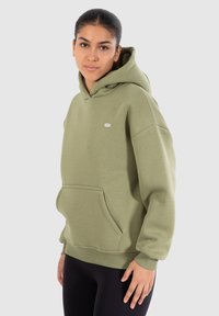 Smilodox ODELIA BASIC HOODIE - Sweat à capuche - grün