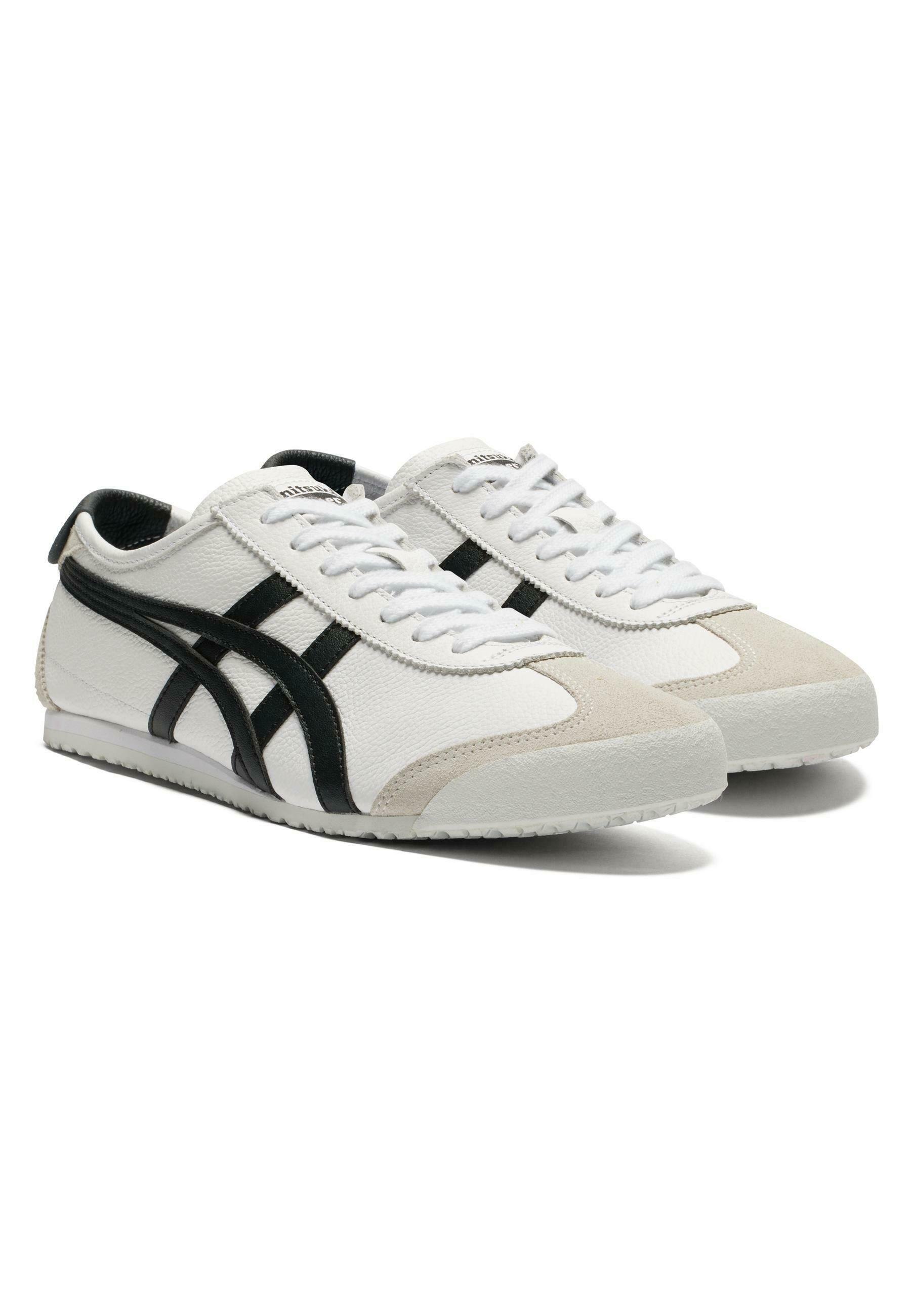 Onitsuka Tiger MEXICO - Sznurowane obuwie sportowe/biały