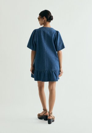 Scalpers, SCALPERS MINI DENIM DRESS - Spijkerjurk - indigo
