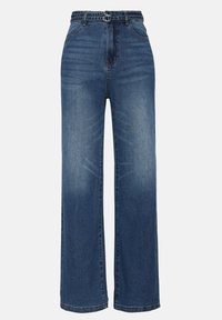 Flared jeans - mid blue wash