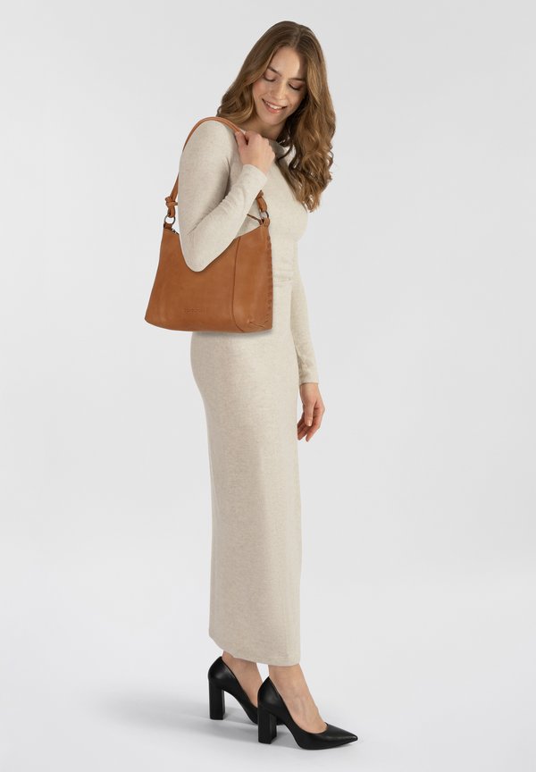 HOBO SILVANA SCHULTER - Handtasche - fawn