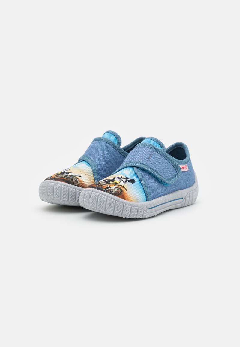 Pantofole Superfit Per Bambine - Blu, Taglia 26 EU | Morbide, Confortevoli E Facili Da Indossare