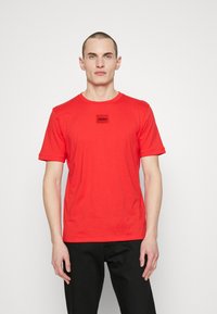 HUGO - DIRAGOLINO - T-shirt print - open pink Miniatuurafbeelding 1