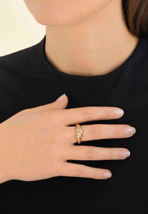 Rosefield CROSSED - Anillo - gold-coloured