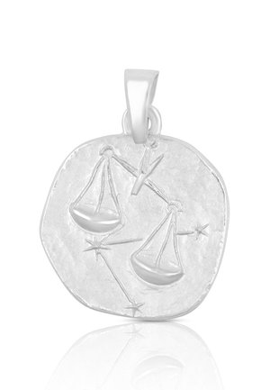 STERNZEICHEN WAAGE  - Ciondolo - weissgold-coloured
