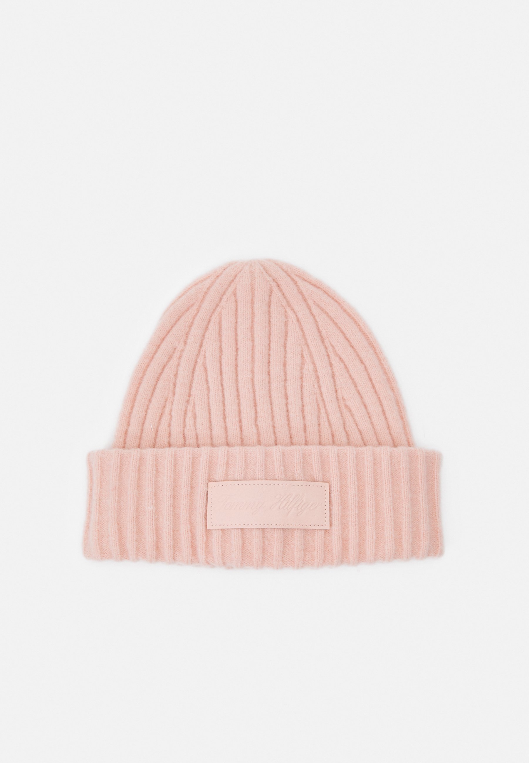 tommy hilfiger pink beanie