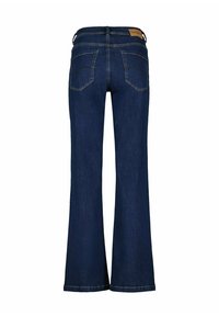 Red button 5POCKET - Bootcut jeans - dark blue denim