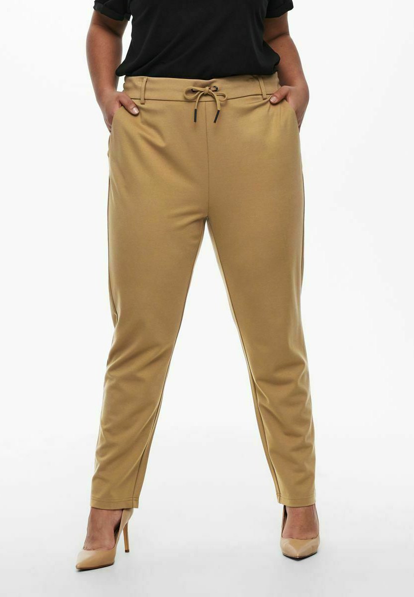 ONLY Carmakoma EINFARBIGE CURVY - Pantaloni sportivi - toasted  coconut/marrone - Zalando.it