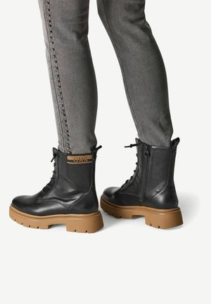 Marco Tozzi Bottines à plateau - black nature