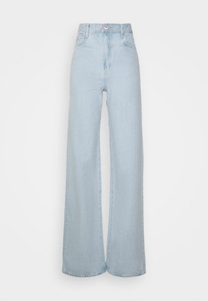 PCFLIKKA ULTRA - Calças de ganga de corte relaxado - light blue denim