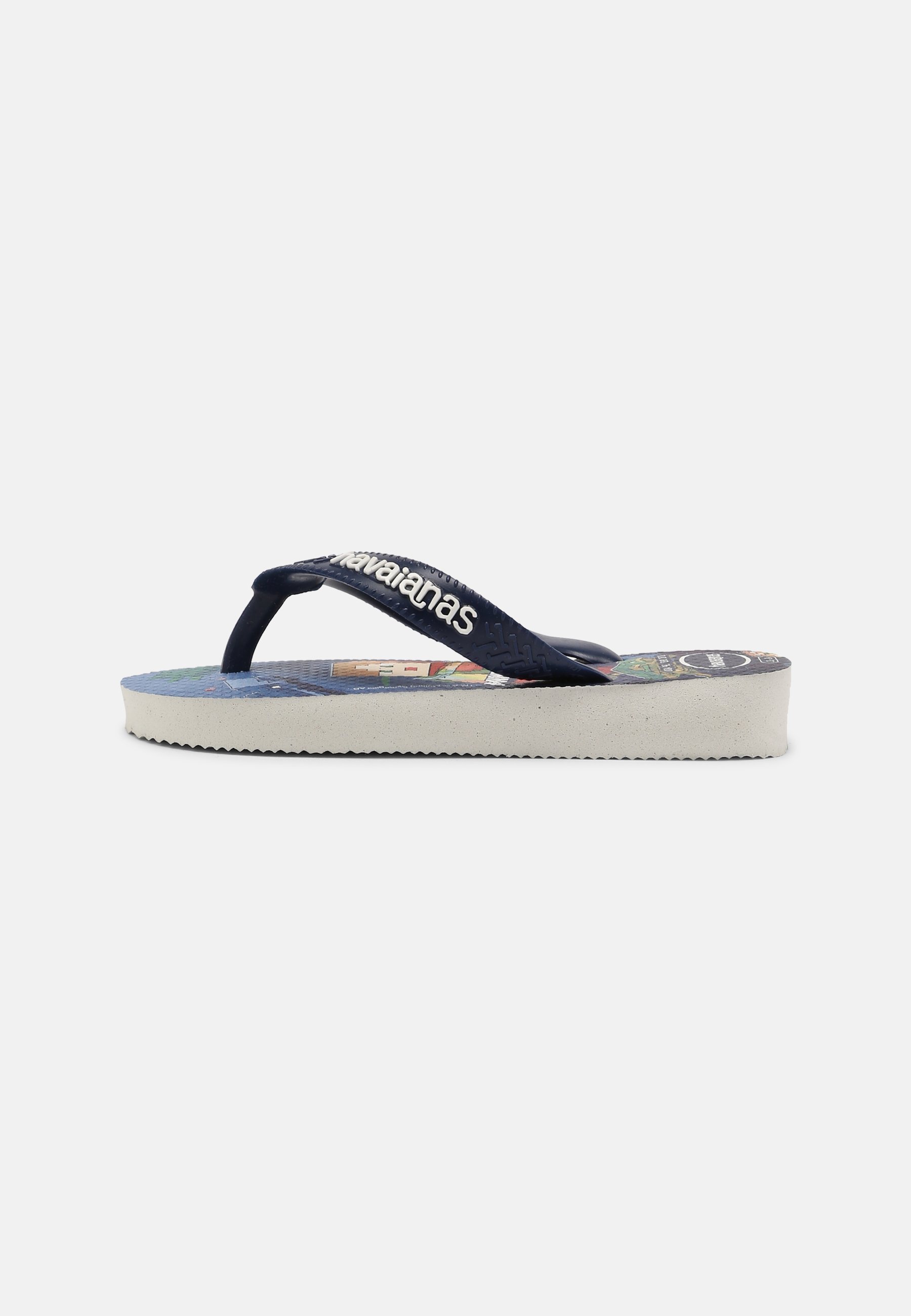 Havaianas MINECRAFT - Infradito - white/blu scuro - Zalando.it