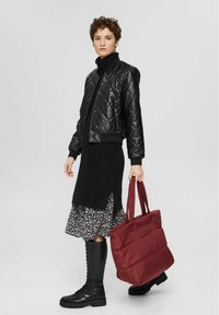 edc by Esprit - Pletené šaty - black - 1